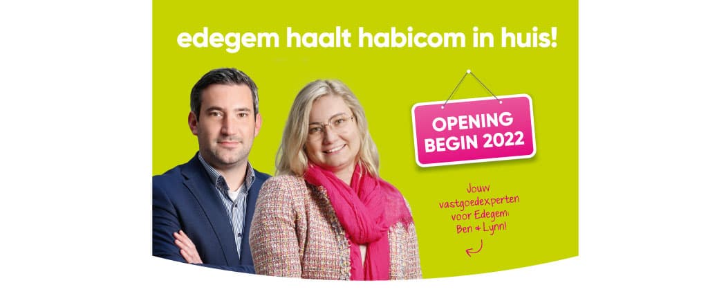 Edegem welcomes habicom!